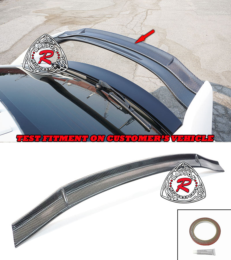 ZR Style Gurney Flap (Carbon Fiber) For 2017-2021 Honda Civic Type R (FK8)