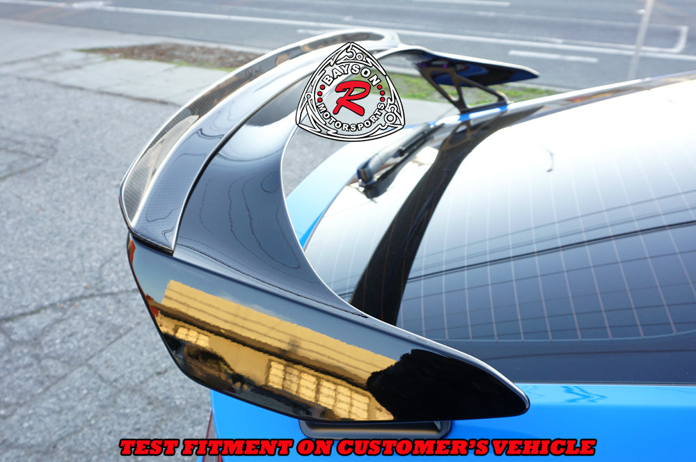 ZR Style Gurney Flap (Carbon Fiber) For 2023-2026 Honda Civic Type-R (FL5)