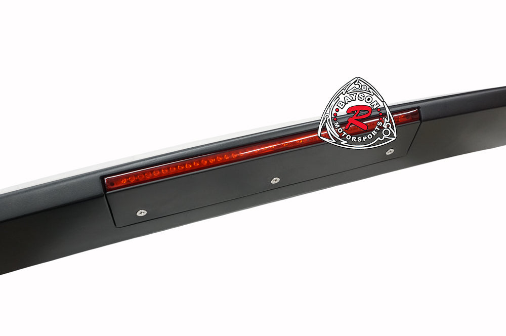 Spn Style Spoiler w/ Red LED For 1996-2000 Honda Civic (3Dr Hatchback)