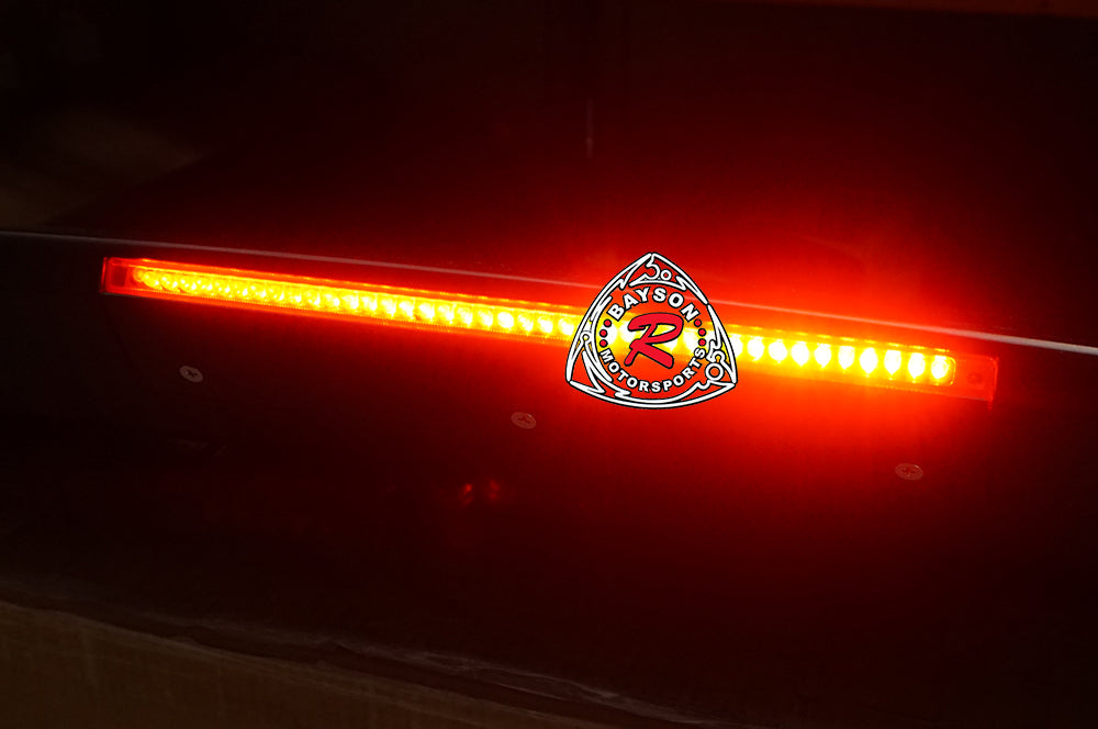 Spn Style Spoiler w/ Red LED For 1996-2000 Honda Civic (3Dr Hatchback)