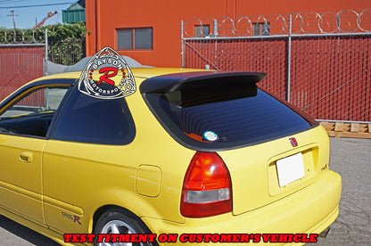 Spn Style Spoiler For 1996-2000 Honda Civic (3Dr Hatchback)