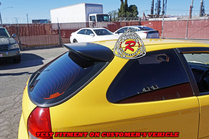Spn Style Spoiler For 1996-2000 Honda Civic (3Dr Hatchback)