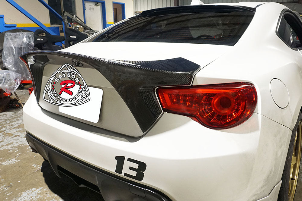 RA Style Spoiler (Carbon Fiber) For 2017-2021 Toyota 86