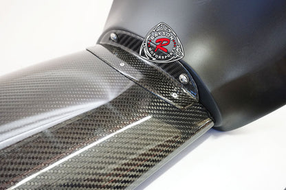 VR Style Spoiler (Carbon Fiber) For 2008-2014 Subaru Impreza/WRX/WRX Sti (5Dr Hatchback)
