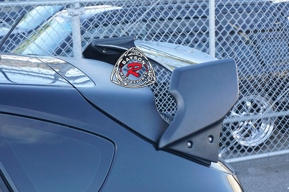 VR Style Spoiler (Carbon Fiber) For 2008-2014 Subaru Impreza/WRX/WRX Sti (5Dr Hatchback)