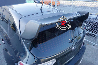VR Style Spoiler (Carbon Fiber) For 2008-2014 Subaru Impreza/WRX/WRX Sti (5Dr Hatchback)