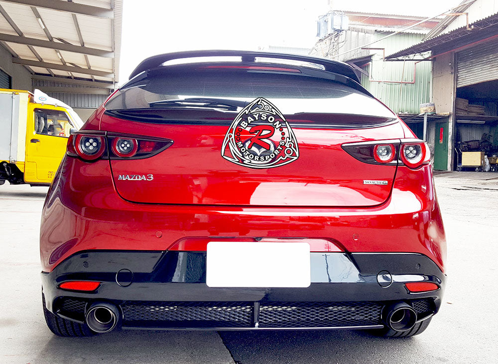 MS Style Spoiler For 2019-2022 Mazda-3 (5Dr Hatchback)