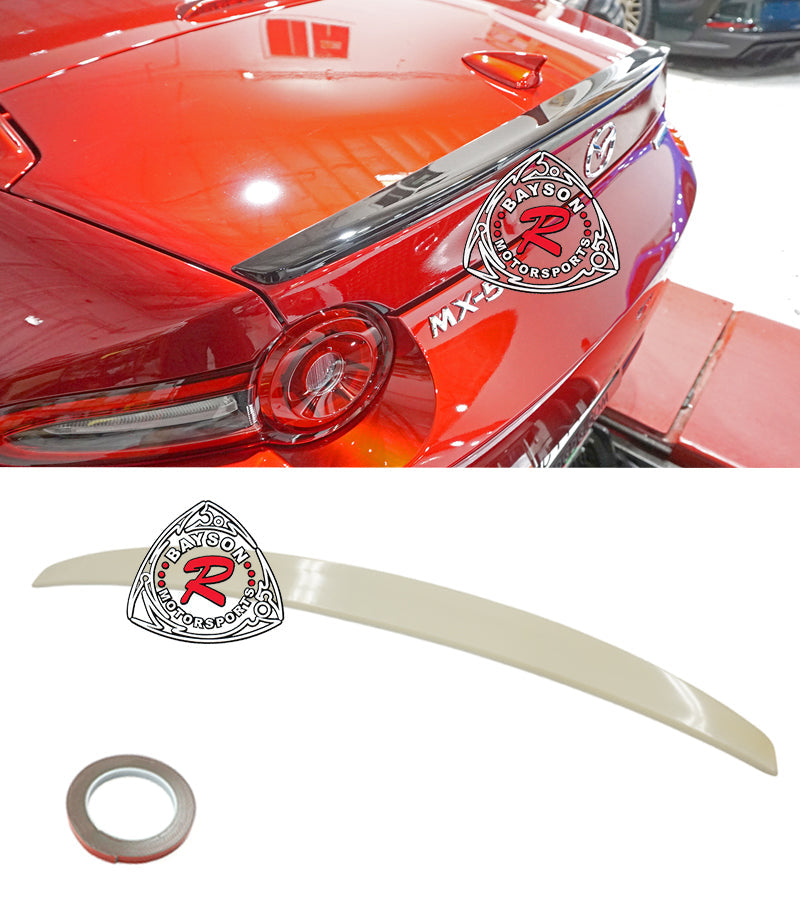 OE Style Trunk Spoiler (ABS Plastic) For 2016-2025 Mazda Miata