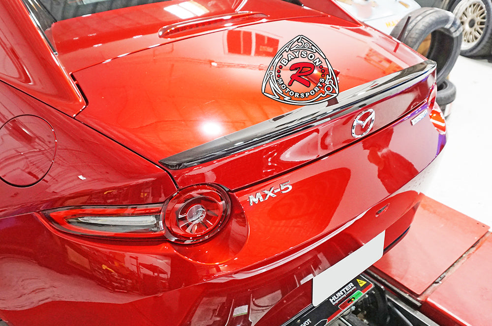 OE Style Trunk Spoiler (ABS Plastic) For 2016-2025 Mazda Miata