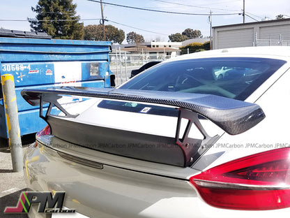 [JPMCarbon] TA Style Spoiler (Fiberglass / Carbon Fiber) For 2013-2016 Porsche Cayman/GT4 (981)