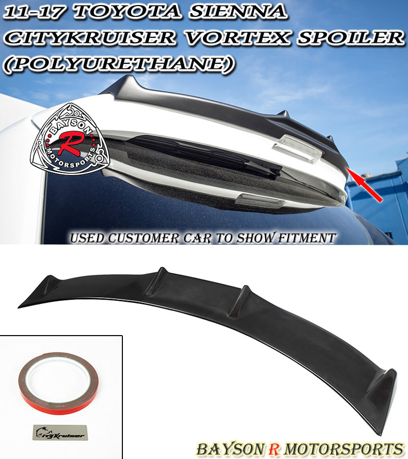 CityKruiser Vortex Style Spoiler For 2011-2017 Toyota Sienna