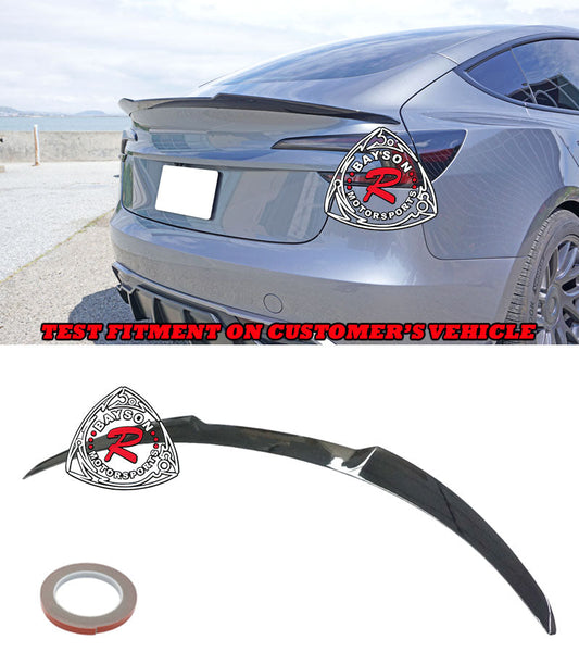 F Style Spoiler For 2024-2025 Tesla Model-3