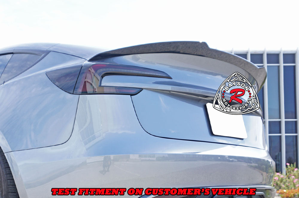F Style Spoiler For 2024-2025 Tesla Model-3