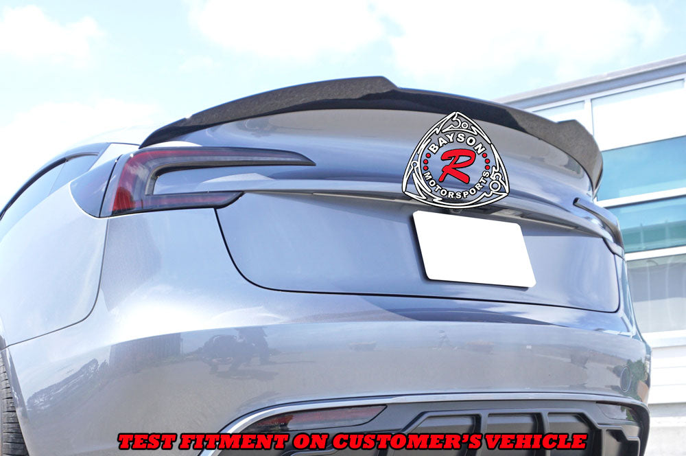 F Style Spoiler For 2024-2025 Tesla Model-3