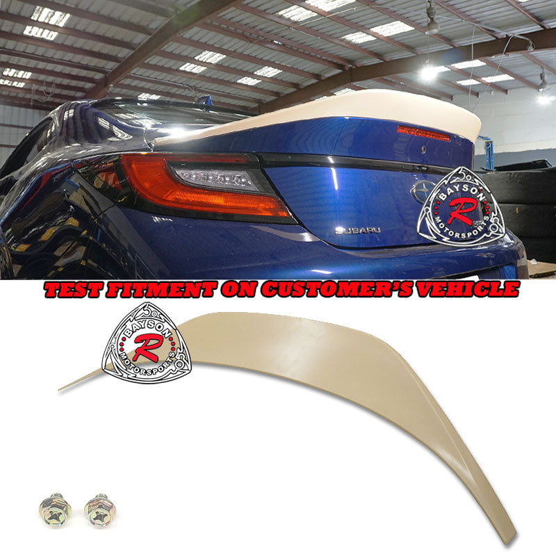 T Style Trunk Spoiler (ABS Plastic) For 2022-2026 Toyota GR86