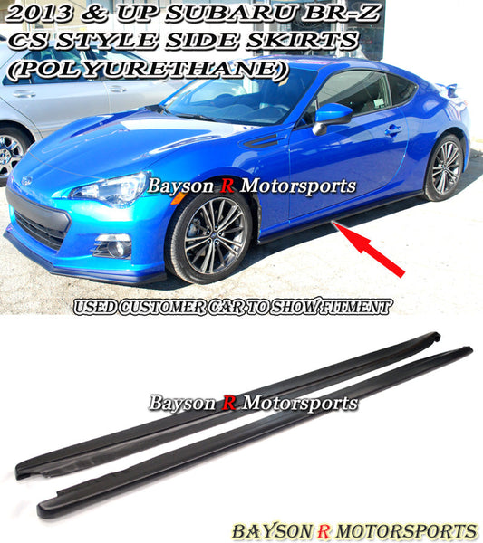 CS Style Side Skirts For 2017-2021 Toyota 86
