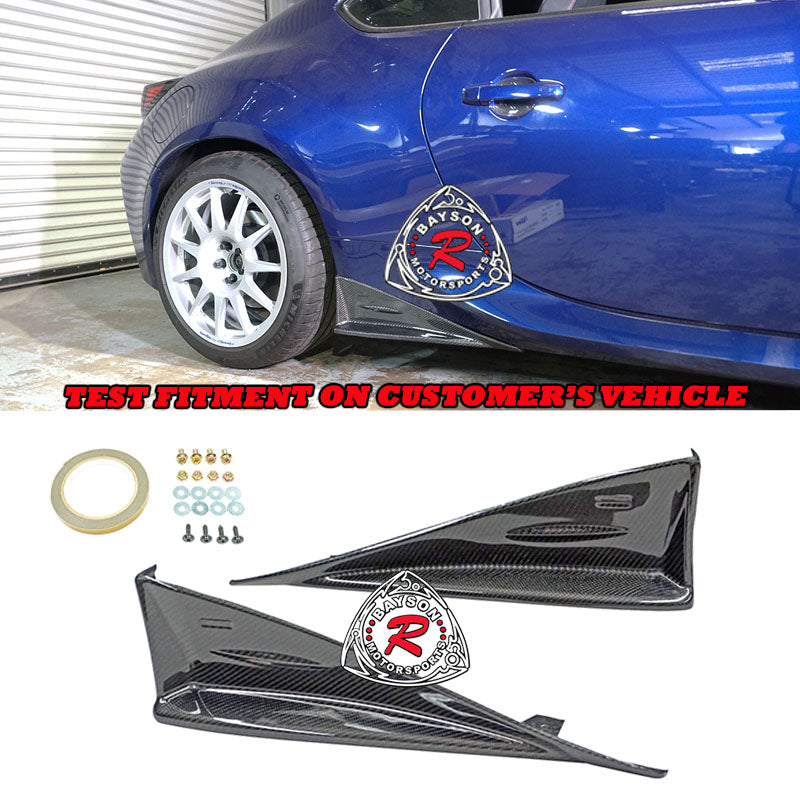 ST Style Side Skirts (Carbon Fiber) For 2022-2026 Subaru BRZ