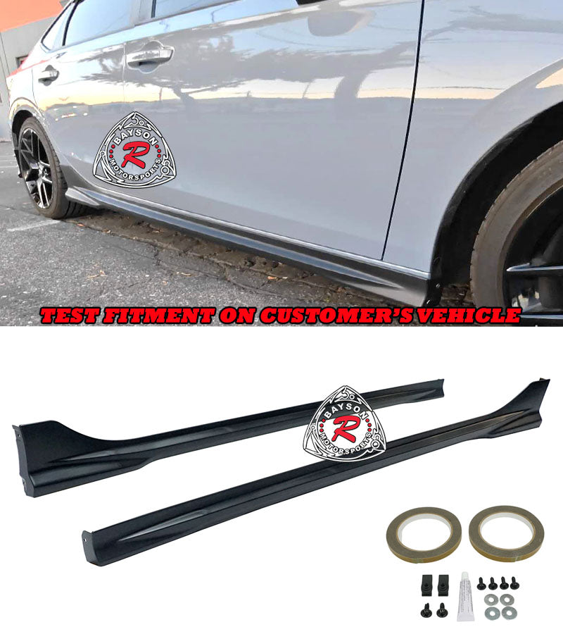 MU Style Side Skirts For 2022-2025 Honda Civic (Non-Type R FL5)