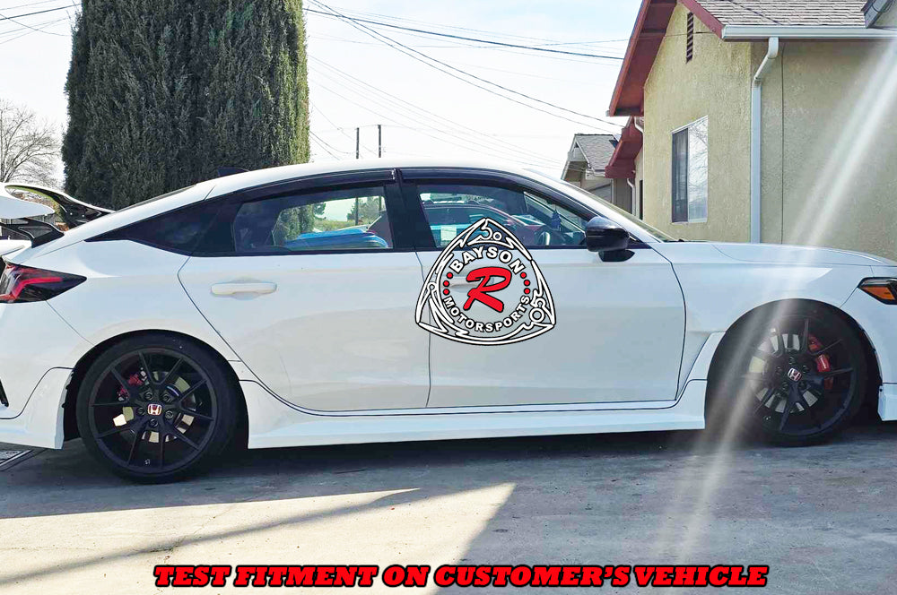 MU Style Side Skirts For 2023-2026 Honda Civic Type R (FL5)