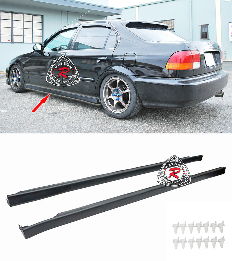 OE Style Rocker Panel (Replacement) For 1996-2000 Honda Civic (4Dr Sedan)