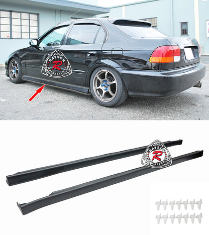 OE Style Rocker Panel (Replacement) For 1996-2000 Honda Civic (4Dr Sedan)