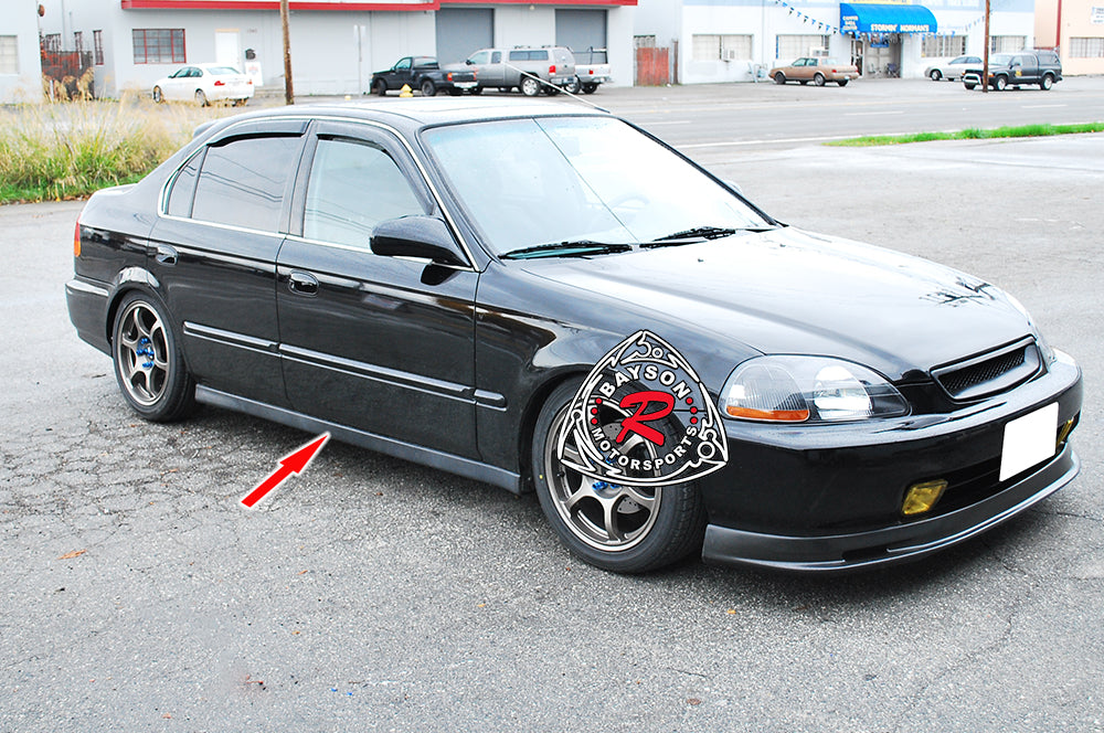 OE Style Rocker Panel (Replacement) For 1996-2000 Honda Civic (4Dr Sedan)