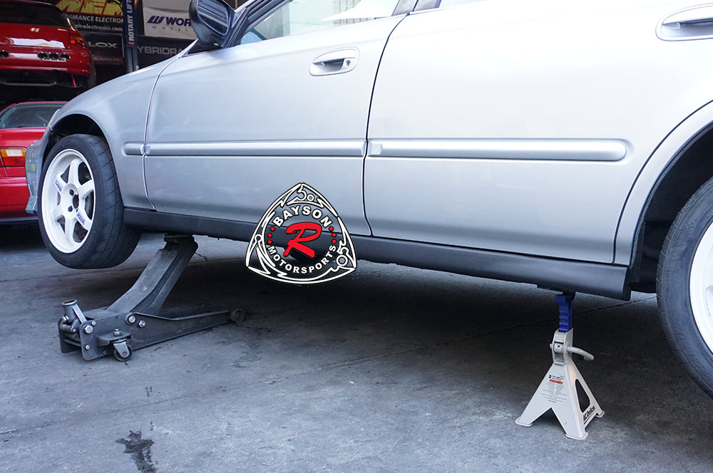 OE Style Rocker Panel (Replacement) For 1996-2000 Honda Civic (4Dr Sedan)