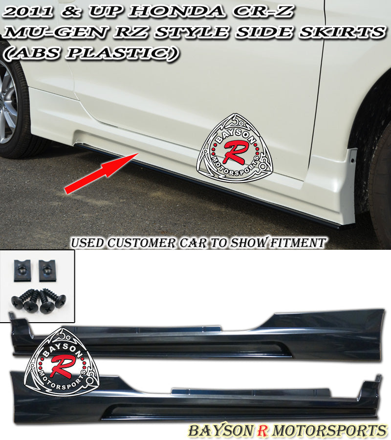 RZ Style Side Skirts For 2011-2015 Honda CR-Z