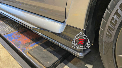 Front Side Spats For 2015-2021 Subaru WRX/WRX Sti (Must Install with Sti-Style Side Skirts)