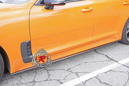 CK Style Side Skirts (Carbon Fiber) For 2018-2022 KIA Stinger