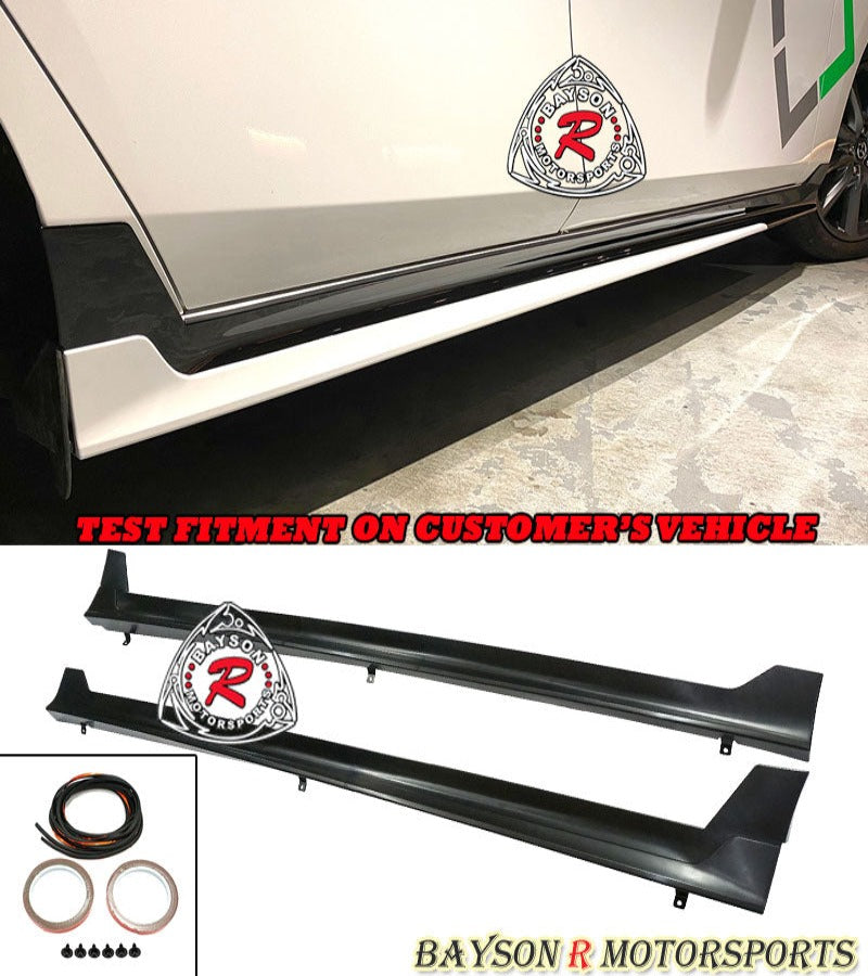 TH Style Side Skirts For 2019-2026 Mazda-3