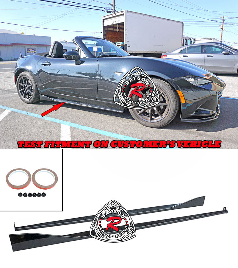 MP Style Side Skirts For 2016-2024 Mazda Miata (Non-Club Model)