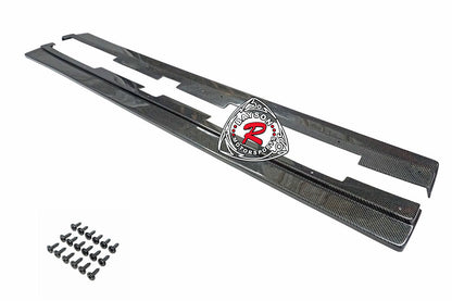A Style Side Skirts Extension (Carbon Fiber) For 2016-2024 Mazda Miata