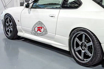 Spec-R Style Side Skirts For 1999-2002 Nissan S15 Silvia