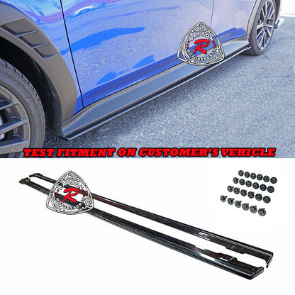 ST Style Side Skirt Extensions (ABS Plastic) For 2022-2026 Subaru WRX
