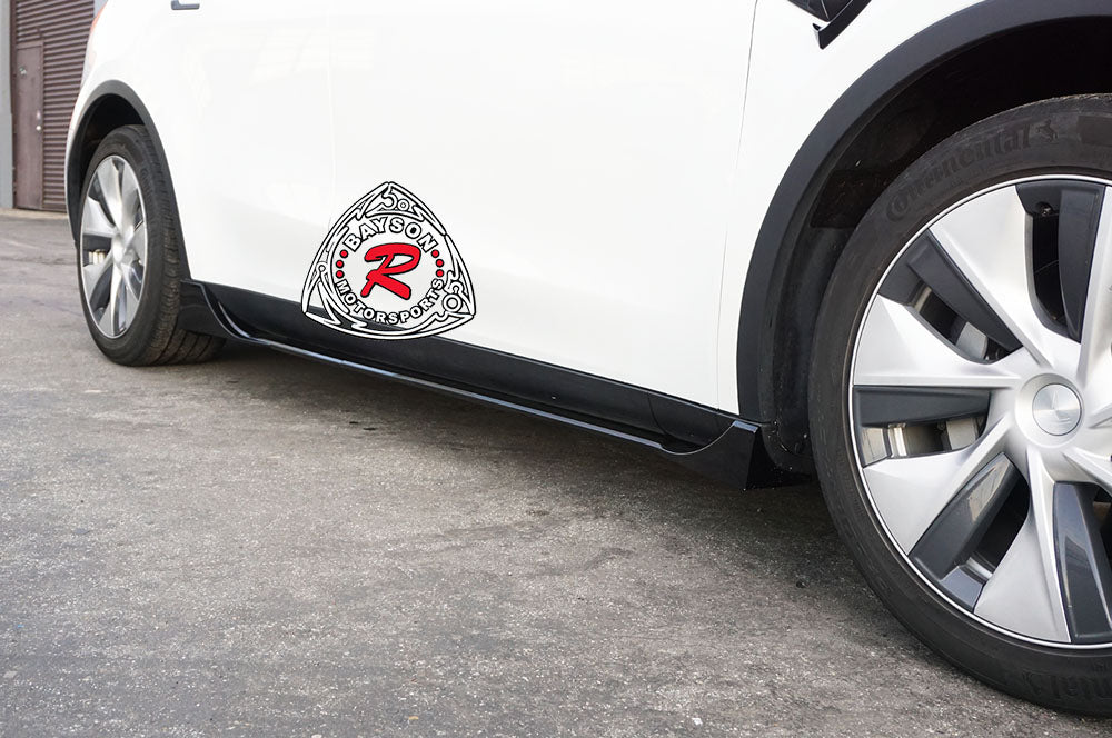 F Style Side Skirts For 2020-2024 Tesla Model-Y