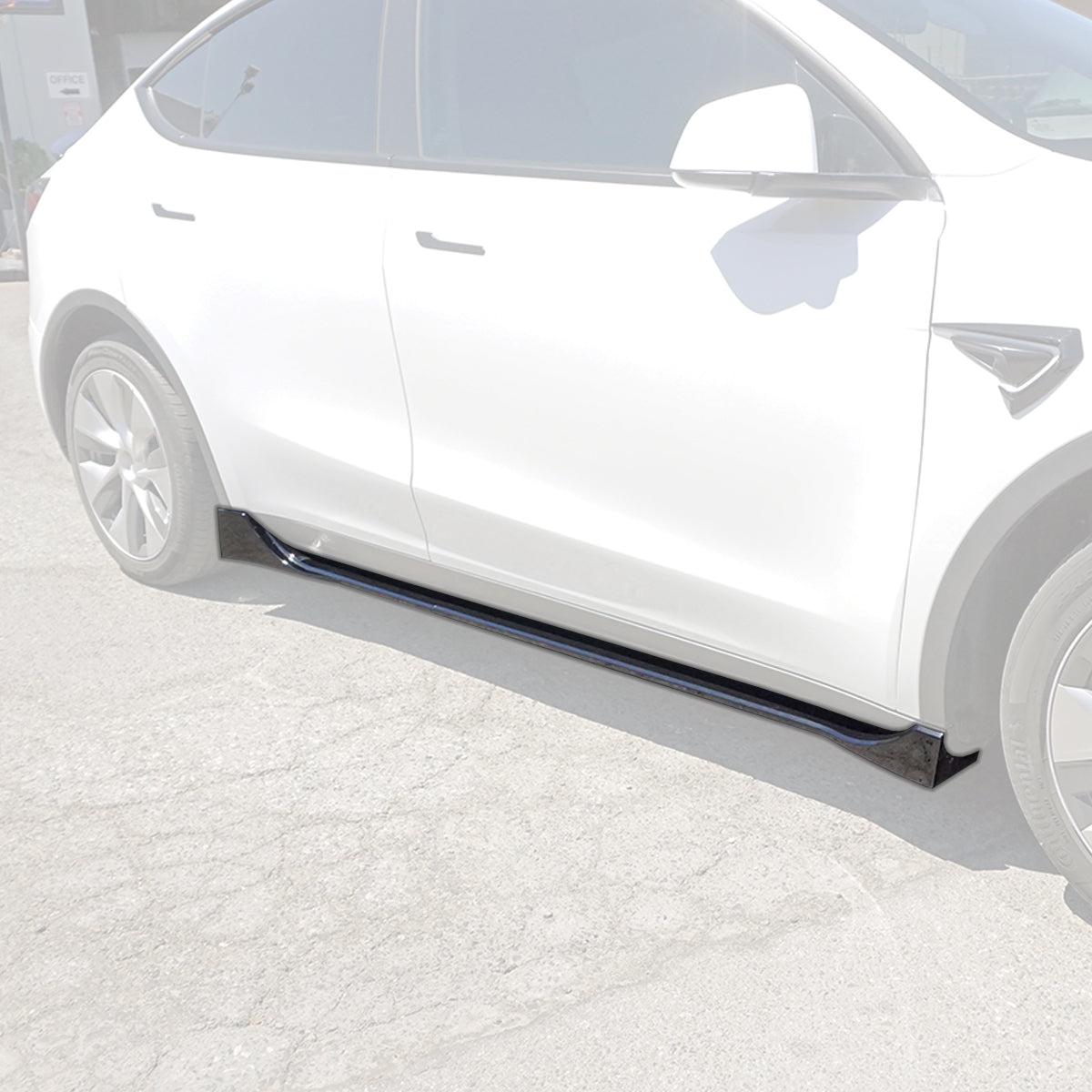 F Style Side Skirts For 2020-2024 Tesla Model-Y