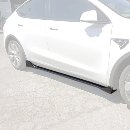 F Style Side Skirts For 2020-2024 Tesla Model-Y