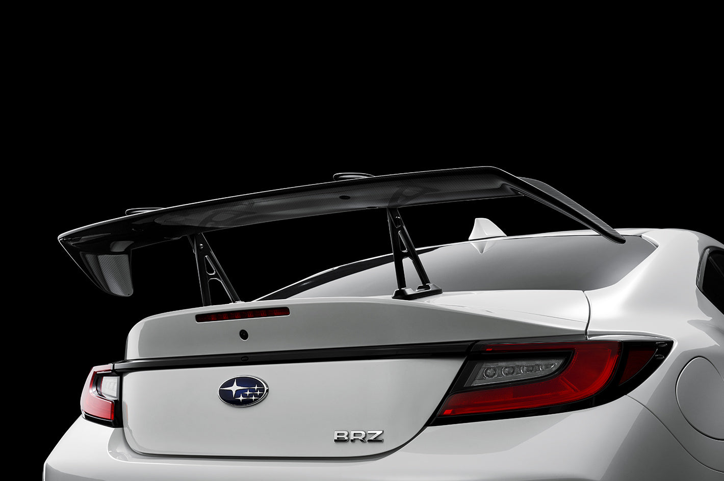 JDMuscle [22+ BRZ/GR86] STI Style Carbon Fiber Swan Neck Wing