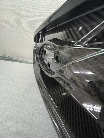 OLM LE Carbon Fiber Front Alpha Grille - 2022-2025 WRX