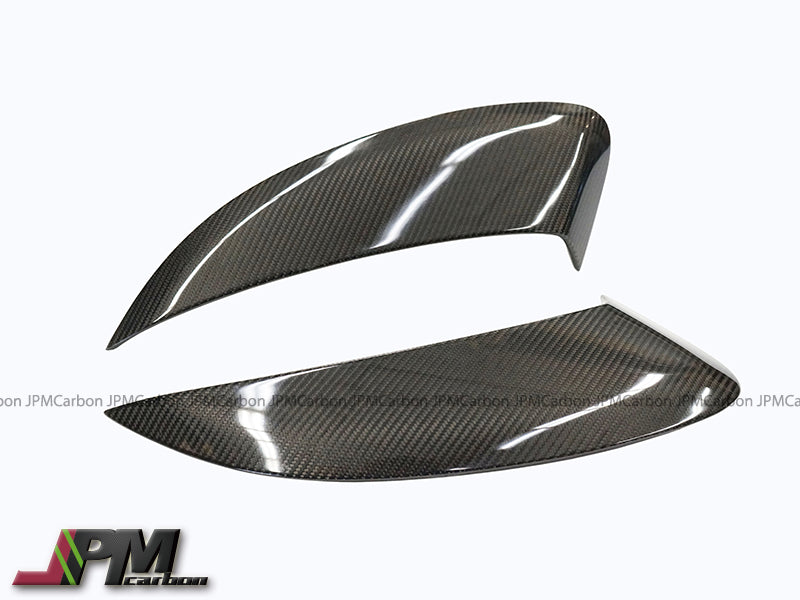 [JPMCarbon] GT4 Style Side Scoops w/o Logo (Carbon Fiber) For 2013-2016 Porsche Cayman / Boxster (981)