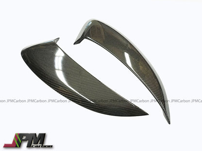 [JPMCarbon] GT4 Style Side Scoops w/o Logo (Carbon Fiber) For 2013-2016 Porsche Cayman / Boxster (981)