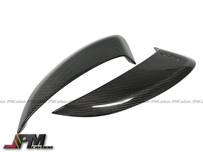 [JPMCarbon] GT4 Style Side Scoops w/ Logo (Carbon Fiber) For 2013-2016 Porsche Cayman / Boxster (981)
