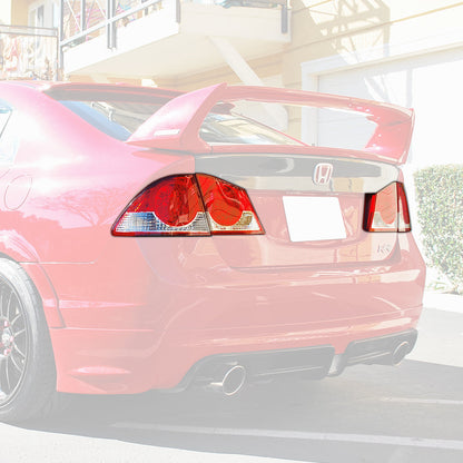 DEPO JDM Tail Lights (Circular) For 2006-2011 Honda Civic (JDM Spec 4Dr Sedan)