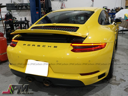 Euro Style LED Sequential Tail Lights (Red/Clear) For 2017-2019 Porsche 991.2