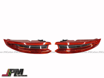 Euro Style LED Sequential Tail Lights (Red/Clear) For 2017-2019 Porsche 991.2