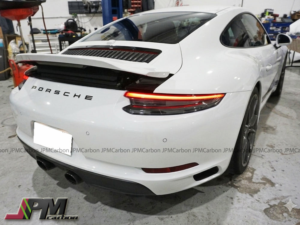 Euro Style LED Sequential Tail Lights (Smoke) For 2017-2019 Porsche 991.2