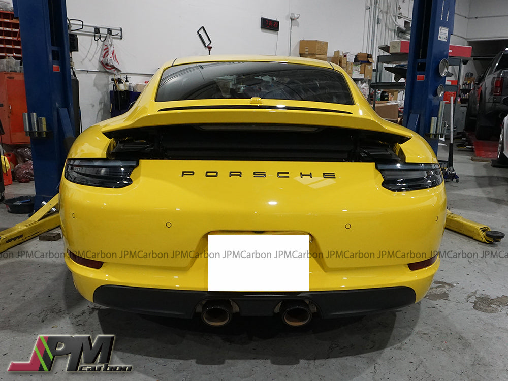 Euro Style LED Sequential Tail Lights (Smoke) For 2017-2019 Porsche 991.2