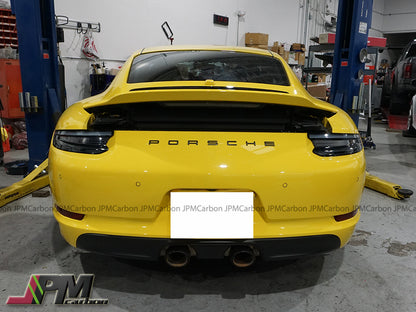 Euro Style LED Sequential Tail Lights (Smoke) For 2017-2019 Porsche 991.2