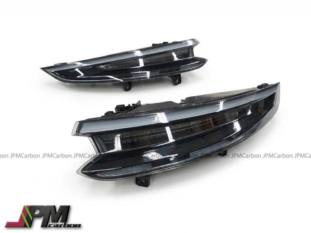 Euro Style LED Sequential Tail Lights (Smoke) For 2017-2019 Porsche 991.2